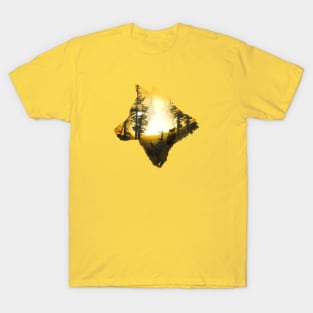 Yellow Wolf T-Shirt